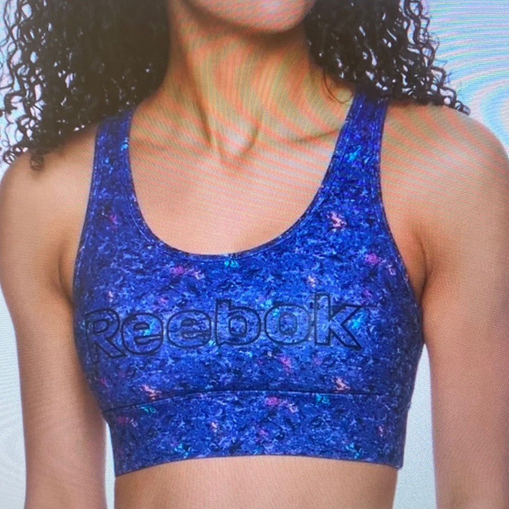 Reebok Women's Blue Sports Bra